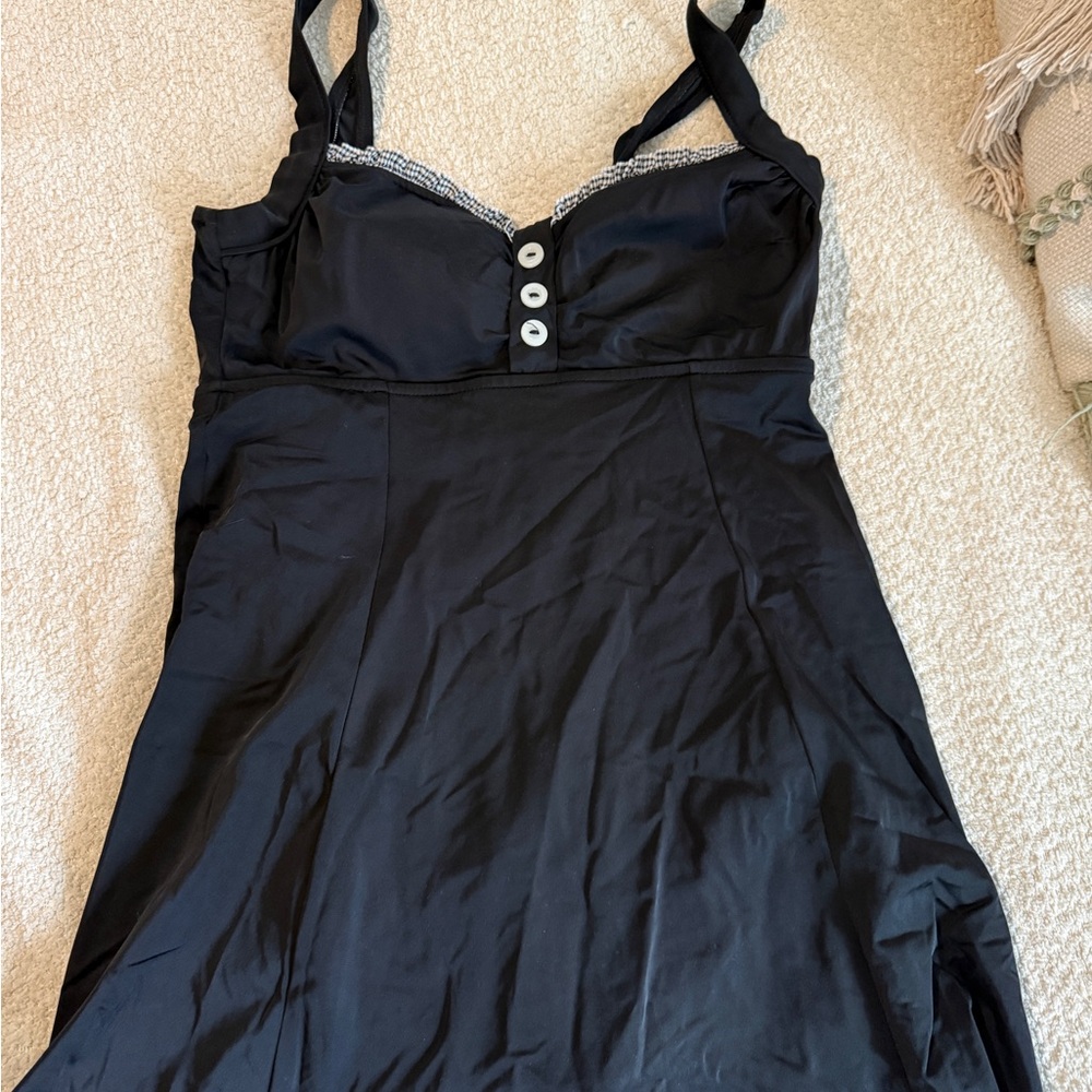 Maxine of Hollywood Black One Piece Swimsuit